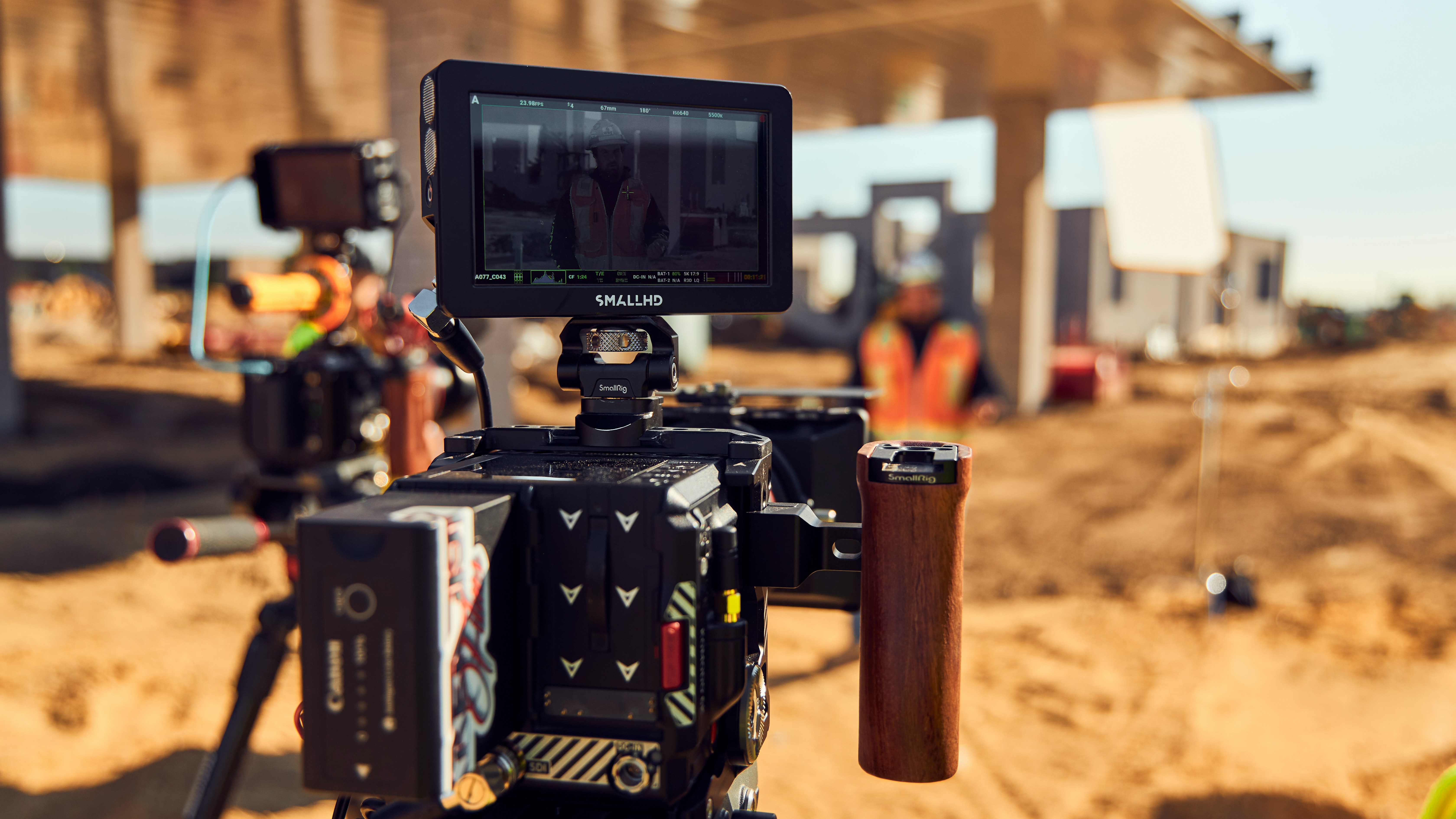 Vidéosurveillance sur chantier BTP